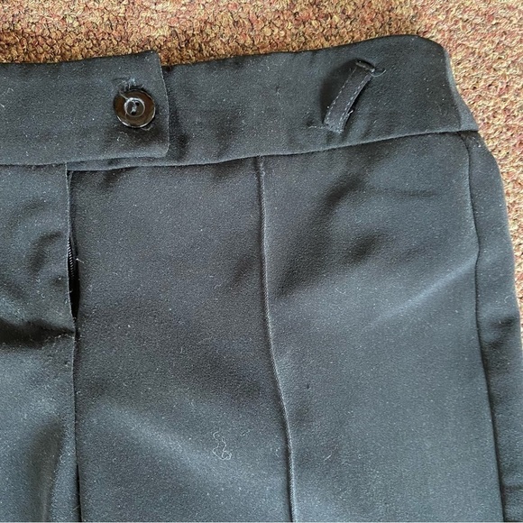 White House, Black market dress pants with loop for decorative sash. True value. - Picture 1 of 6